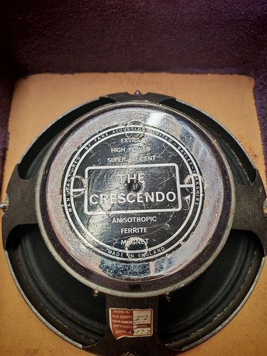 Pair vintage fane crescendo - fane,