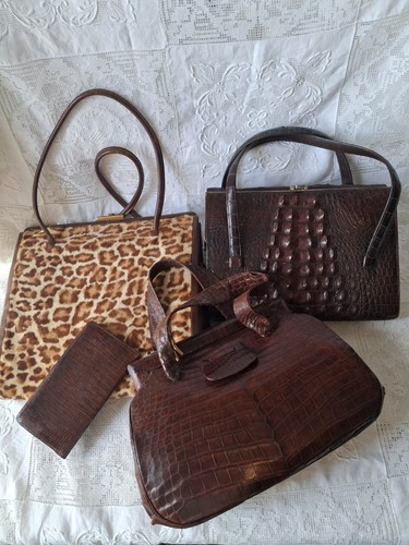 Joblot vintage crocodile - joblot,