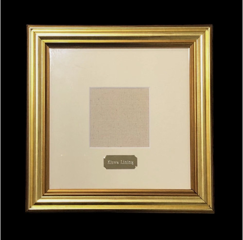 Framed kiswa lining - framed,