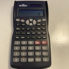 Wilko Scientific Calculator 240 Functions 2 Line Display