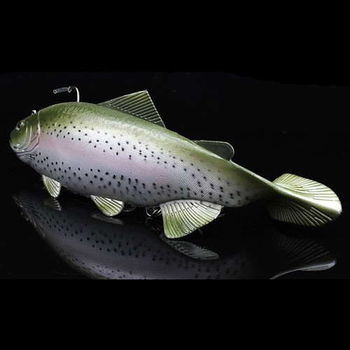 Big soft fish bait silicone - soft,