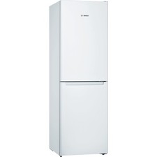 Bosch Series 2 297 Litre 50/50 Freestanding Fridge Freezer - White KGN34NWEAG