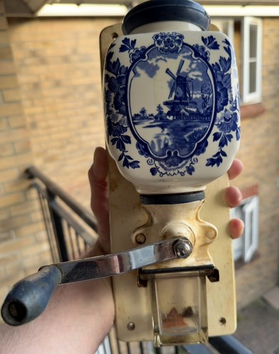 Working 1950s hand wind delft - 1950s,
