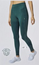Mondetta High Waist Active Leggings With Zipped Side Pockets in Pacific Size S.