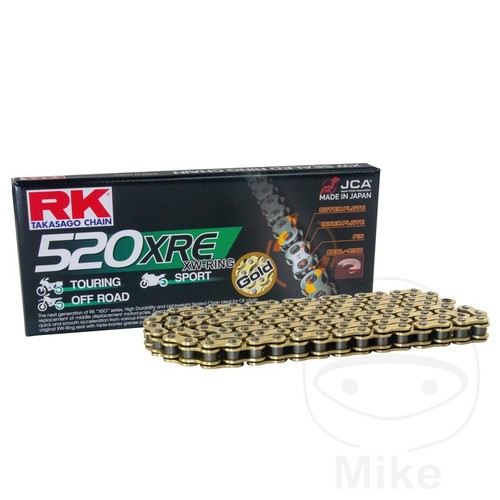 Chain gold rivet link - rk,