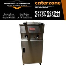 Valentine Electric Chips Fryer Twin Tank Double Basket Single Phase Refurbished