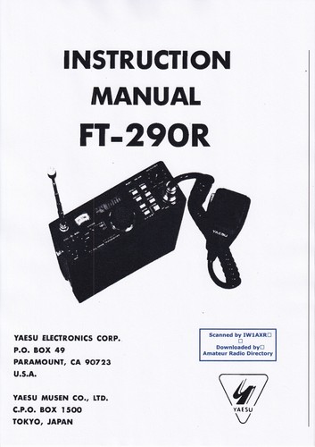 Operating instructions for - operating,