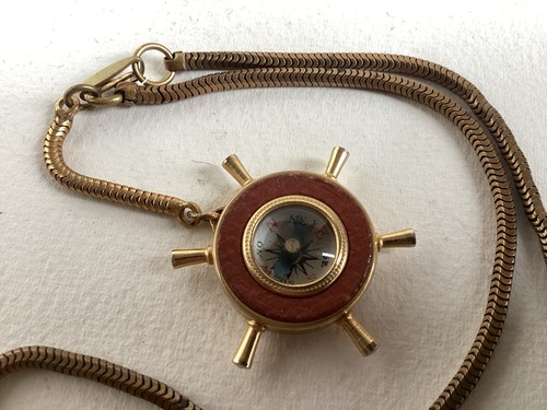 Vintage nautical ships wheel - nautical,