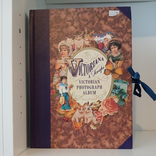 Victorian photo book scrap - victorian,