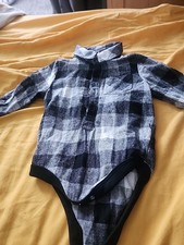 9-12 Months Boys Plaid Long