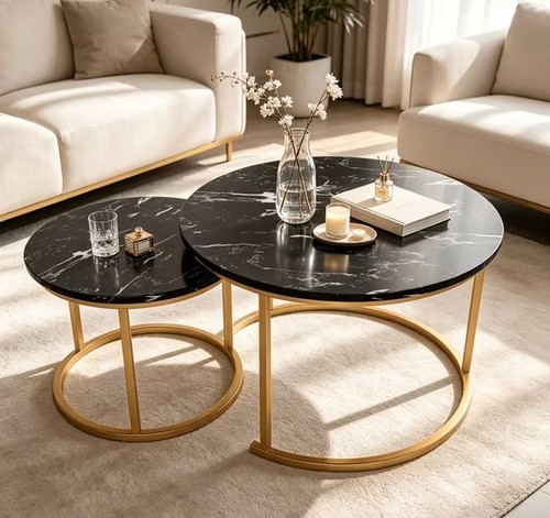 Nesting coffee table set - of, 2