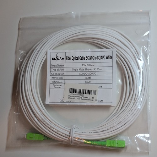 Elfcam 15m fiber optic cable - fiber,