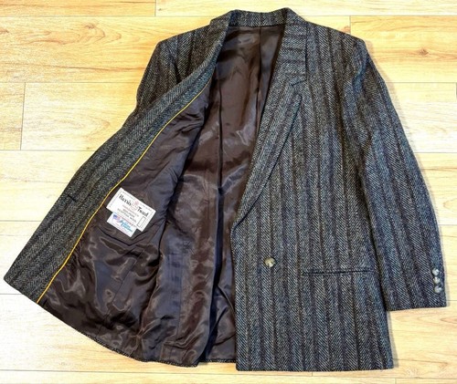 Harris tweed wool striped - harris,