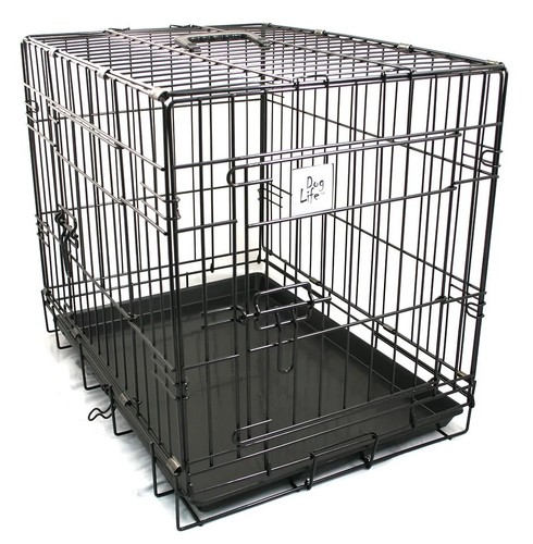 Foldable pet dog cage - foldable,