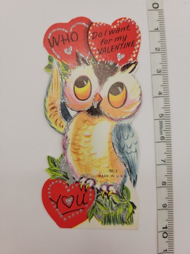 Vintage valentine card kitschy - vintage,