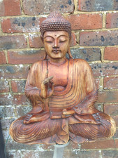 Vintage Wooden Dhyani Mudra