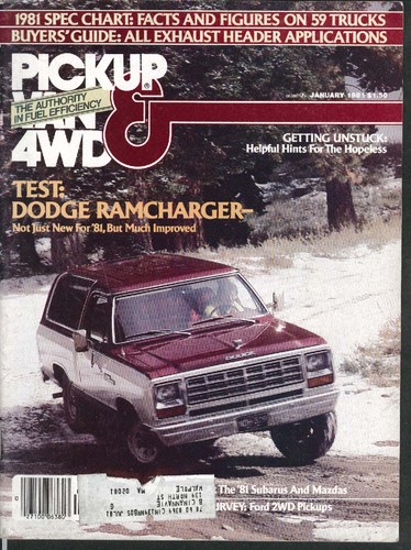 Pickup van 4wd - pickup, dodge