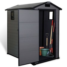Garden shed plastic tool shed