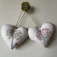Pair of Handmade Heart Door