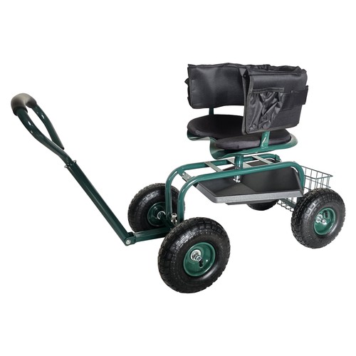 Mobile garden seat rolling - garden,