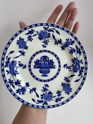 Antique minton delft pattern - antique,