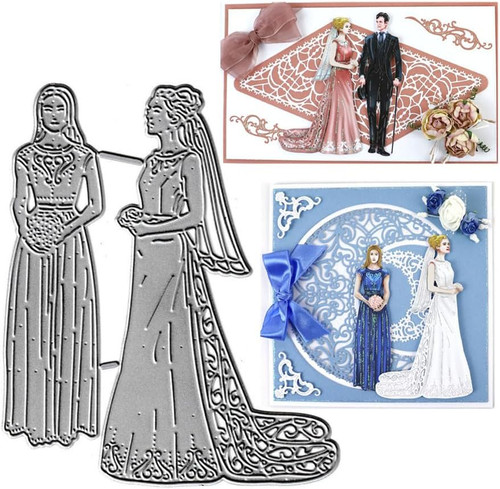 Bride lady dress - lady, cutting