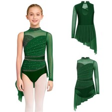 Kids Girls Lyrical Dance Dress