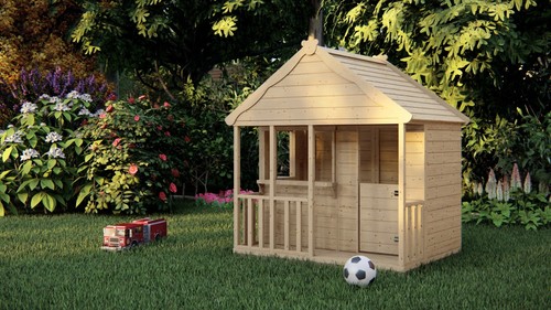 Wooden playhouse marco - playhouse, x