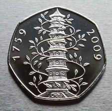 Unique Kew Gardens 50P 2009