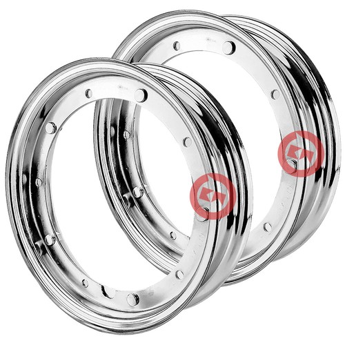 Set chrome wheels vespa - of,