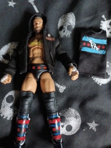 Wwe elite punk - cm, tshirt