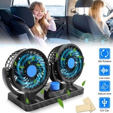 Car truck fan - dual, head