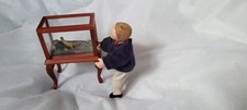 1/12 " Toby wants to be a taxidermist when he grows up " cabinet & doll