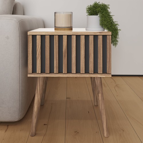 Rowan lamp table - lamp, shelf