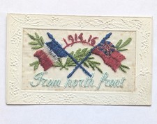 circa WW1 Military Silk