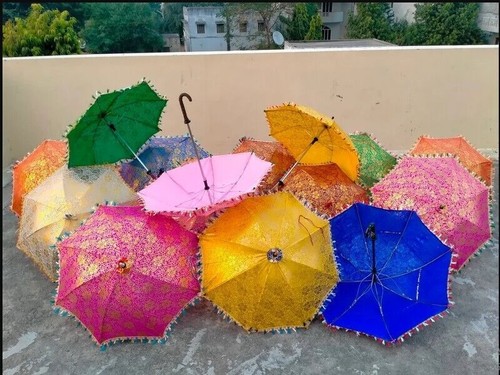Decorative indian umbrella - indian,