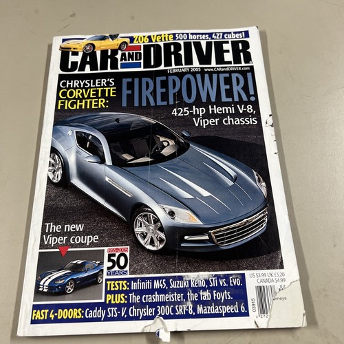 2005 february car and driver - 2005,