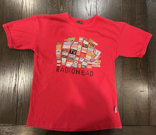 Vintage 2003 radiohead tee - vintage,