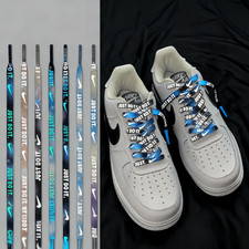 Flat Reflective Shoelaces 9 Colors Nike Jordan Dunk SB Sneaker UK FAST POST