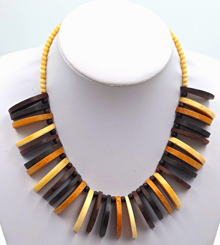Chunky wooden statement - chunky,