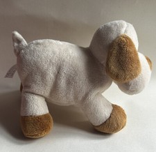 Tesco 06 Puppy Dog Cream & Tan Soft  Toy Comforter