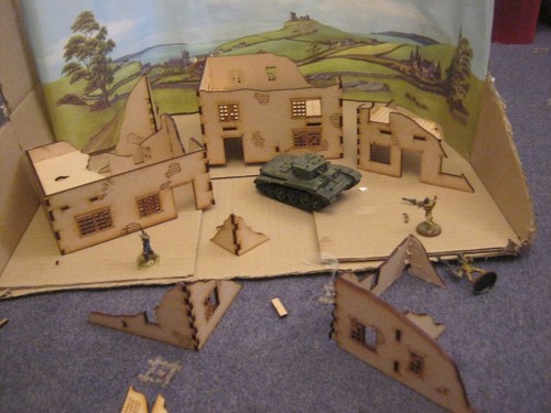 28mm wargame ruins set - 28mm,