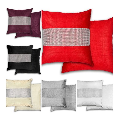 Cushion cover bling diamanté - bling,