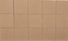 0.6 SQM - Brown Quarry Tiles Matt Smooth Porcelain - 15 x 15 cm - 30pc 