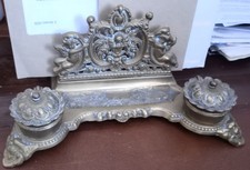 French Vintage Brass Letter