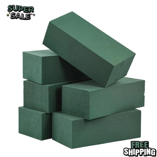 Premium wet florist foam - 6x,