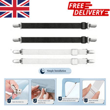 4/8X Elastic UK Sheet Straps