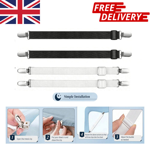 Elastic sheet straps - 4/8x,