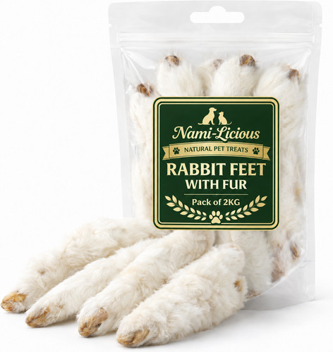 Rabbit feet with - rabbit, dogs
