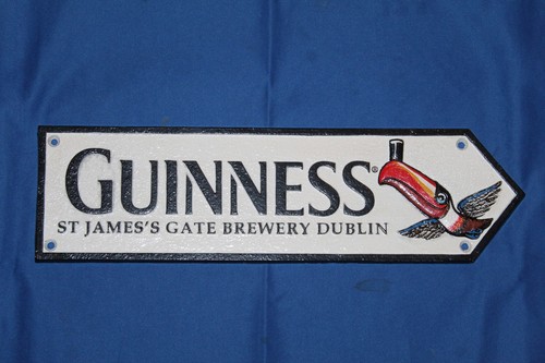 Cast metal guinness toucan - guinness,